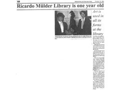 1994 Ricardo Mulder Library